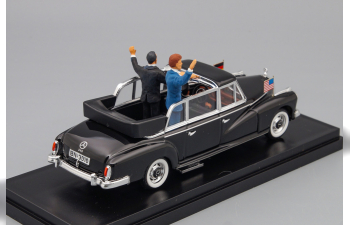 MERCEDES-BENZ 300L Adenauer-Kennedy 1963, black