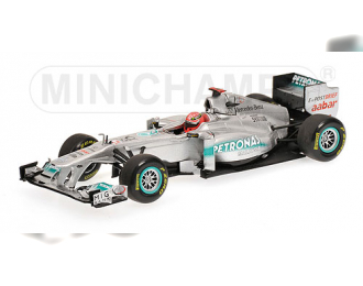 MERCEDES-BENZ GP PETRONAS F1 №7 Team MGP W02 (Michael Schumacher) 2011, silver