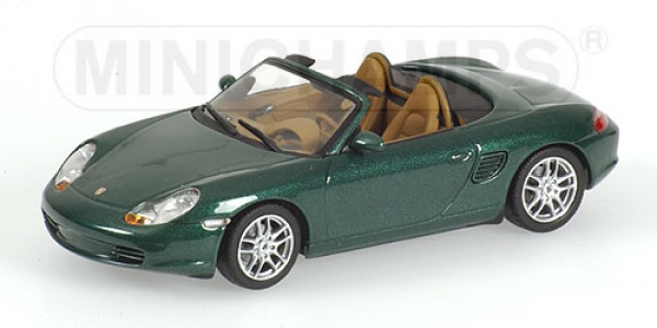PORSCHE Boxter (2002), green metallic