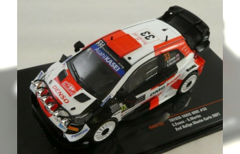 TOYOTA Yaris WRC #33 "Toyota Gazoo Racing WRT" Evans/Martin 2 место Rally Monte Carlo (с люстрой) 2021