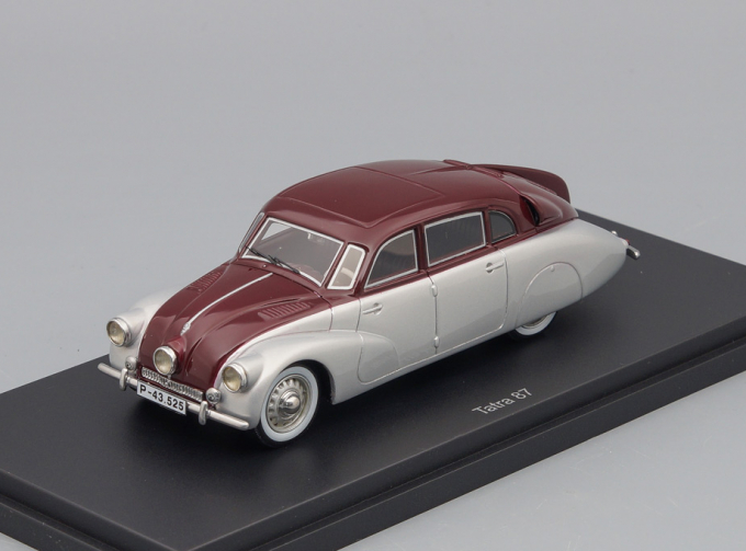 TATRA 87, maroon / silver