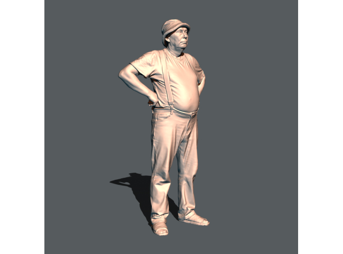 Фигурка Юрий Аполлонович, неокрашенная