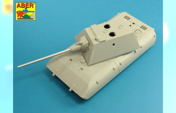 128mm Barrel for German E-100 Heavy Tank Krupp Turret