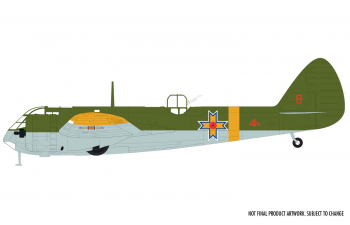 Сборная модель Самолет Bristol Blenheim Mk.I