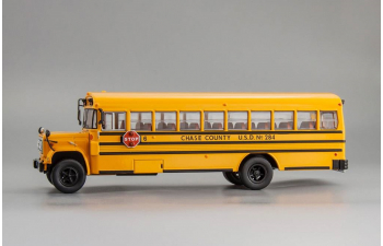 GMC 6000 School Bus (1990), yellow