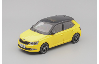 SKODA Fabia (2015), yellow