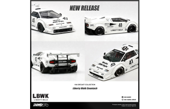 LAMBORGHINI Countach Liberty Walk, white