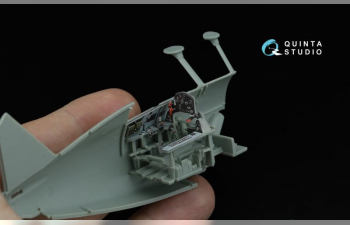 3D Декаль интерьера кабины F3F-2 (Academy/Accurate Miniatures)