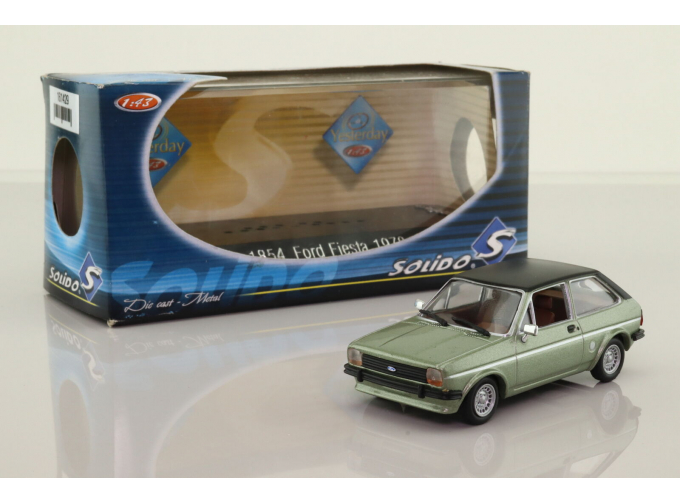 FORD Fiesta (1978), green / black