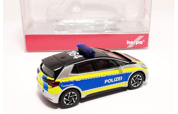 VOLKSWAGEN ID.3 *Polizei Hamburg*, silver/blue/yellow