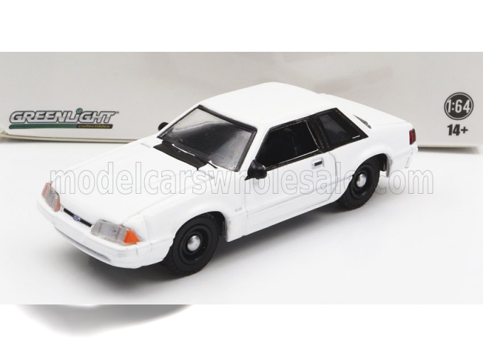 FORD MUSTANG SSP POLICE (1987), WHITE