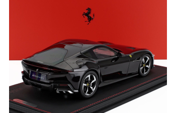FERRARI 12cilindri Coupe V12 830cv (2024) - Con Vetrina - With Showcase, Nero Purosangue - Black