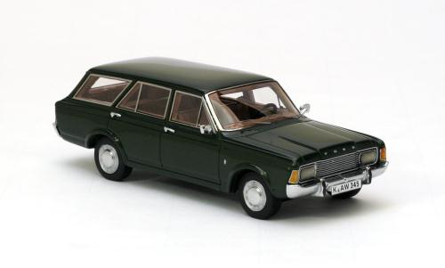 FORD TAUNUS P7 17M Turnier 1968, Green Metallic