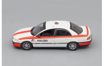 (Уценка!) OPEL Omega Switzerland, Полицейские Машины Мира 61, белый