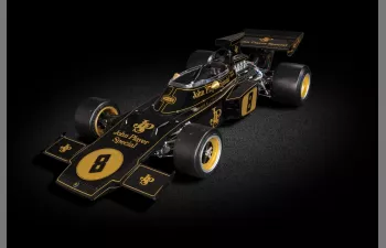 Сборная модель LOTUS F1 72d Ford Jps N32 World Champion Winner British GP (1972) Emerson Fittipaldi, Black