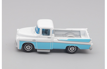 DODGE Sweptside Pickup (1957), white / light blue