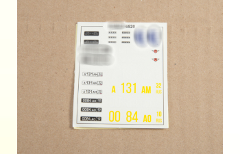 Сборная модель Камский грузовик 6520 самосвал