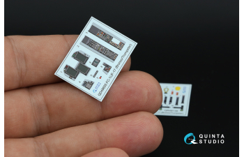 3D Декаль интерьера кабины PAC/CAC JF-17/FC-1 (Bronco/Trumpeter)