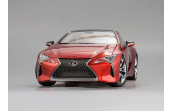 LEXUS LC500, red