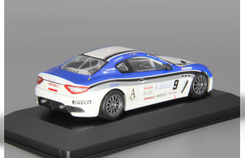 MASERATI GranTurismo MC GT4 Moncada / Petrini Trofeo Granturismo MC (2010), white / blue / grey