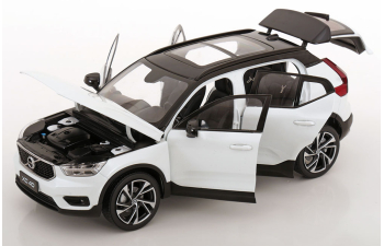 VOLVO XC40 (2018), white metallic
