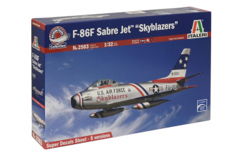 Сборная модель Самолет F-86F Sabre Jet ''Skyblazers''