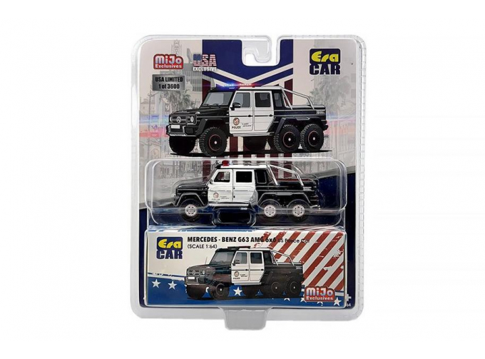 MERCEDES-BENZ G63 AMG 6x6 Pick Up US Police