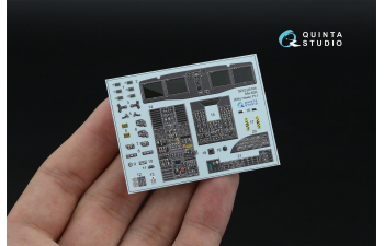 3D Декаль интерьера кабины МН-60R Seahawk (Kitty Hawk) (малая версия)