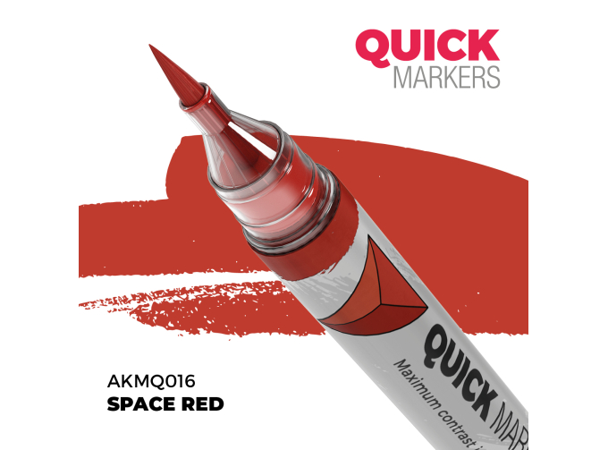 Маркер QUICK MARKER - Космический красный / Space Red