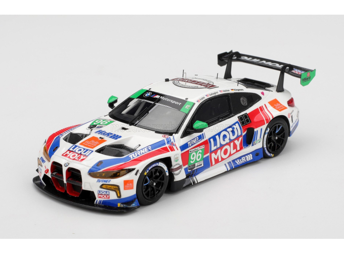 BMW 4-Series m4 gt3 Evo Team Turner Motorsport №96 IMSA 24h Daytona 2025 Robby Foley - Patrick Gallagher - Jake Walker - Jess Klingmann  