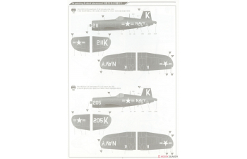 Сборная модель Vought F4U-4 Corsair - Battle of Jangjin Reservoir