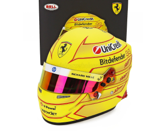 BELL HELMET Casco Helmet F1 Lewis Hamilton Team Ferrari Hp №44 Season (2026), Yellow