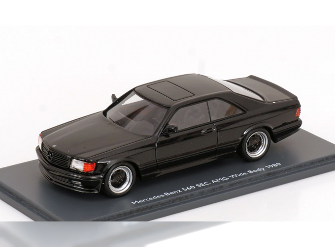 MERCEDES-BENZ AMG 560 SEC Wide Body (1989), black