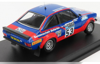 FORD Escort Mkii №53 20th Rally Rac (1977) M.Wilson - T.Harryman, Blue Red