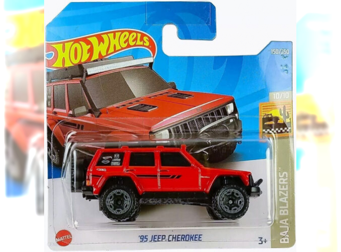 JEEP Cherokee (1995), red