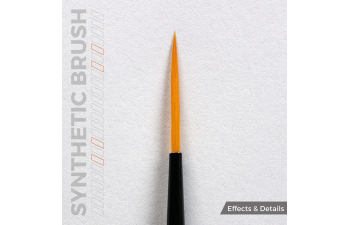 Синтетическая кисть - Лайнер 17 мм / AK SYNTHETIC BRUSH – LINER 17mm