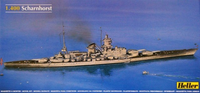 Сборная модель Немецкий линкор Scharnhorst