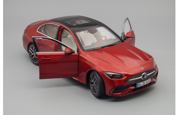 MERCEDES-BENZ C-Klasse (2021), rotmetallic