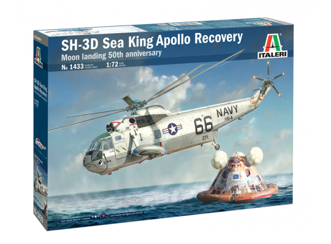 Сборная модель SH-3D Sea King Apollo Recovery