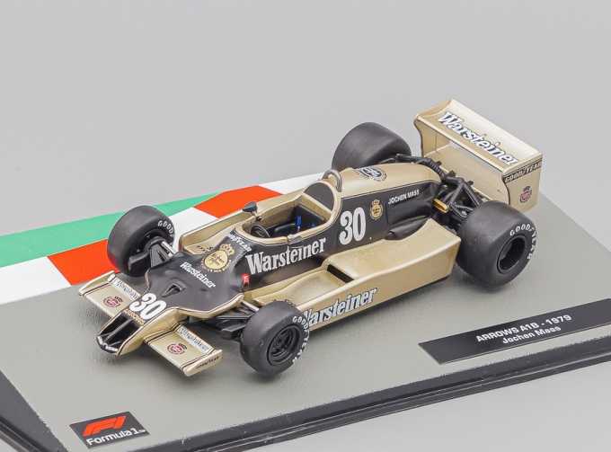 ARROWS F1 A1b №30 Season (1979) Jochen Mass, Gold Black