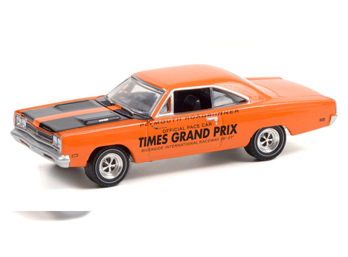 PLYMOUTH Road Runner 1969 Los Angeles Times Grand Prix International Raceway Official Pace Car 1968