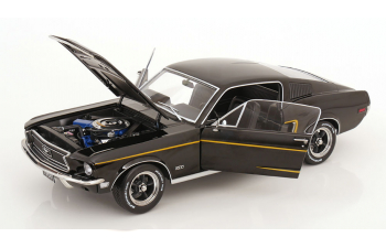 FORD Mustang GT Fastback (1968), black