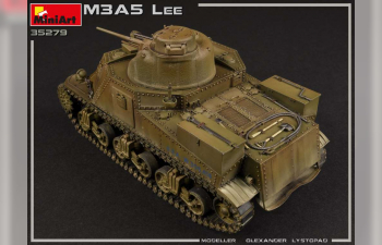 Сборная модель Танк M3A5 LEE