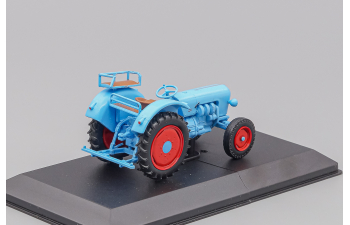 (Уценка!) EICHER Konigstiger Em300 Tractor 1960 - Con Vetrina - With Showcase, light blue