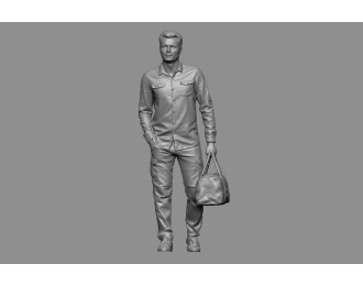 Фигурка Парень с сумкой (под покраску)