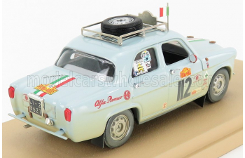 ALFA ROMEO Giulietta Ti №112 (1957) - Rally Raid Pechino - Parigi 2007 R.chiodi - M.degli Espositi, Light Blue