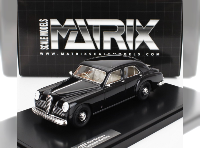 ALFA ROMEO 6c 2500 Turismo Berlina (1950), Black