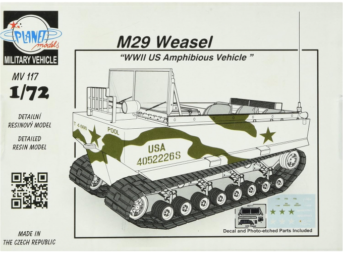 Сборная модель M29 Weasel