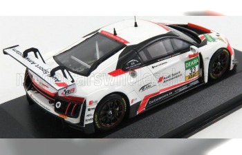 AUDI R8 Lms Team Car Collection Motorsport N 93 Adac Gt Master 2016 Frankenhout - Haase, White