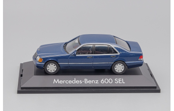 MERCEDES-BENZ 600 SEL, blue